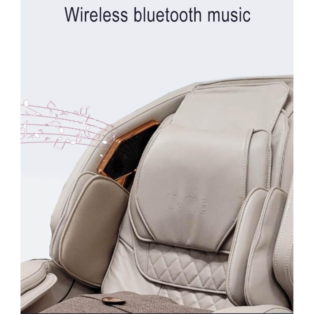 Black / Taupe Symphony 4D Luxury Massage Chair