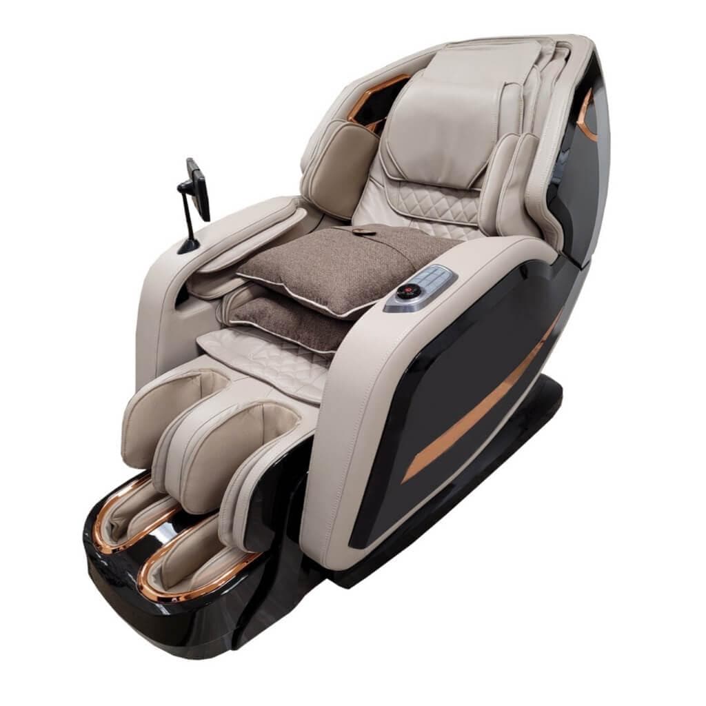 Black / Taupe Symphony 4D Luxury Massage Chair
