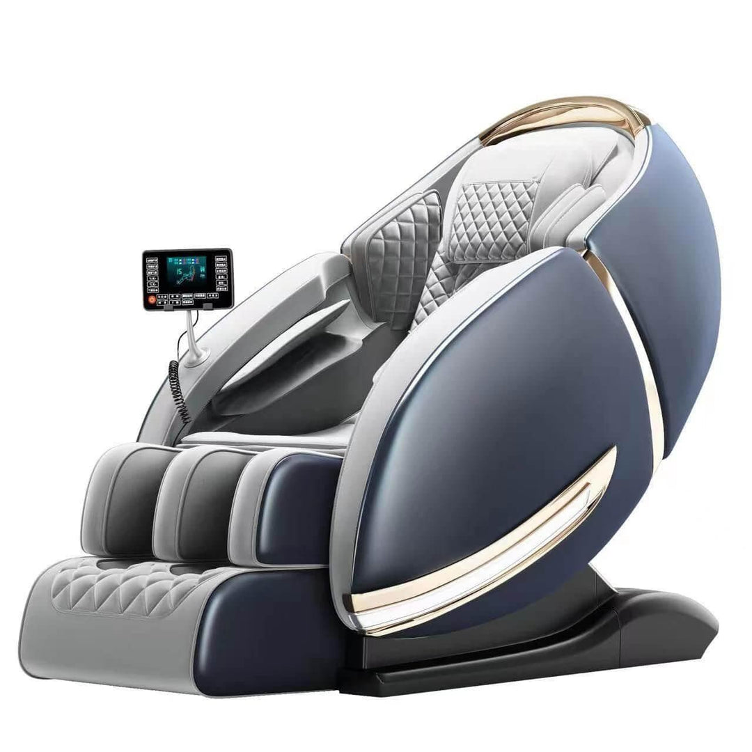 Blue / Gray YARROW MC5 Shoulder Detection 3D Massage Chair