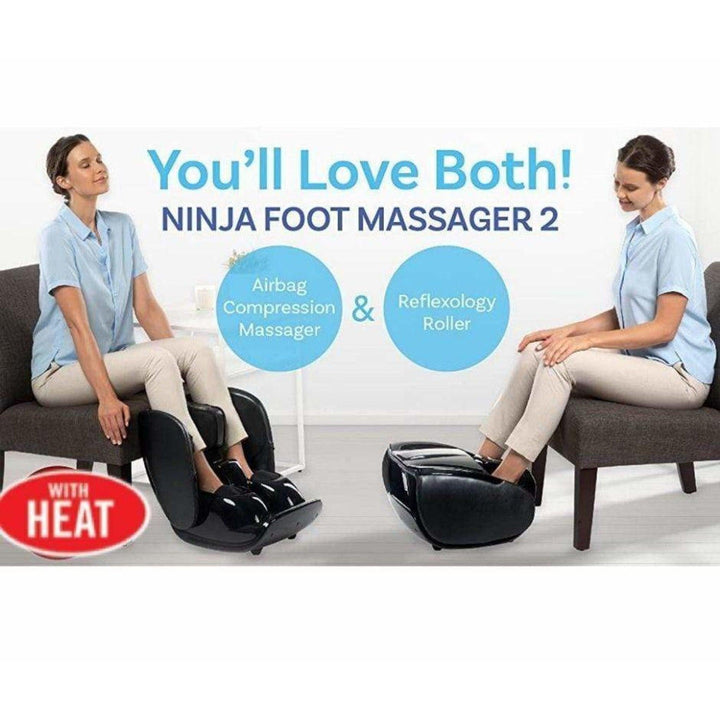 Ninja Leg Massager 2 (with Heat) - USJ 880 Daiwa Felicity Ninja Leg Massager 2 Foldable Massager with Heat