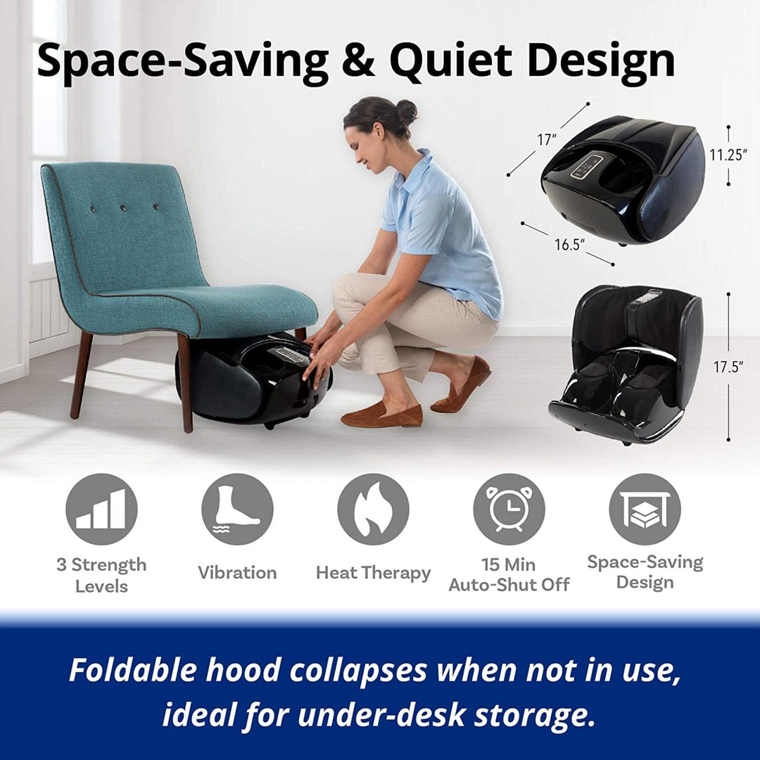 Ninja Leg Massager 2 (with Heat) - USJ 880 Daiwa Felicity Ninja Leg Massager 2 Foldable Massager with Heat