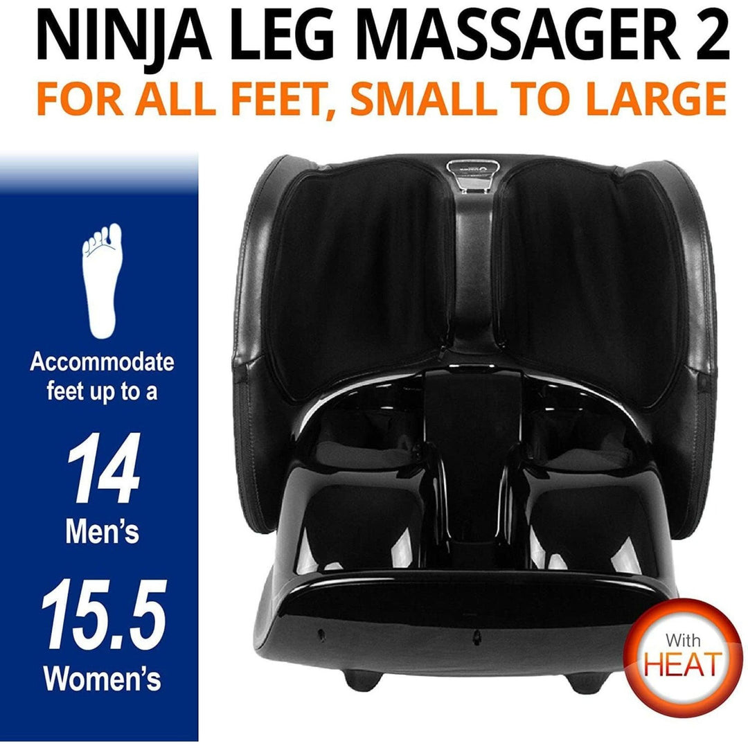 Ninja Leg Massager 2 (with Heat) - USJ 880 Daiwa Felicity Ninja Leg Massager 2 Foldable Massager with Heat