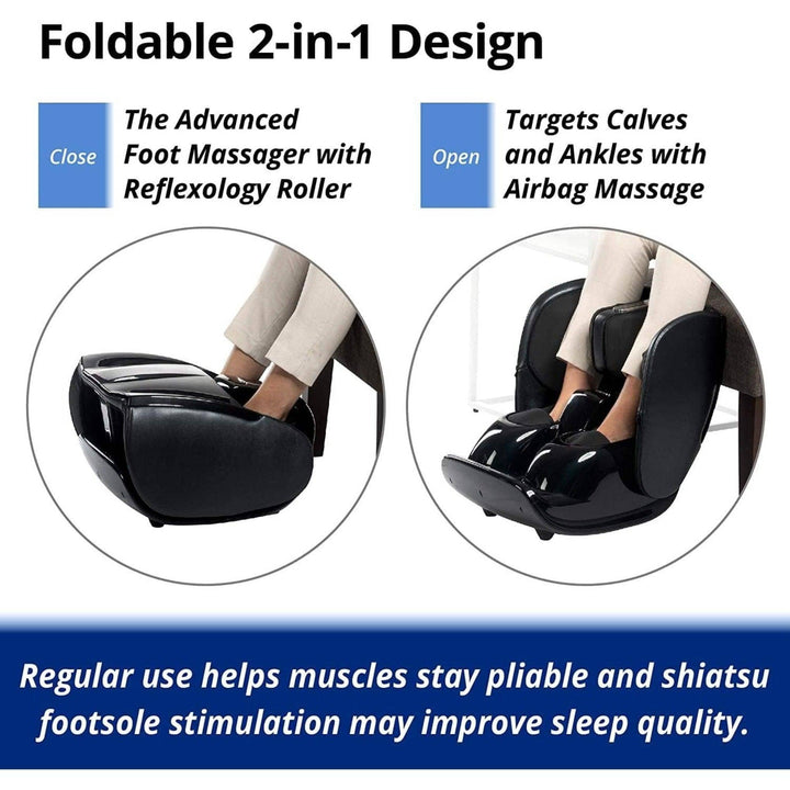 Ninja Leg Massager 2 (with Heat) - USJ 880 Daiwa Felicity Ninja Leg Massager 2 Foldable Massager with Heat