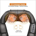 US Plug Infrared Dual Electric Travel Massage Shawl