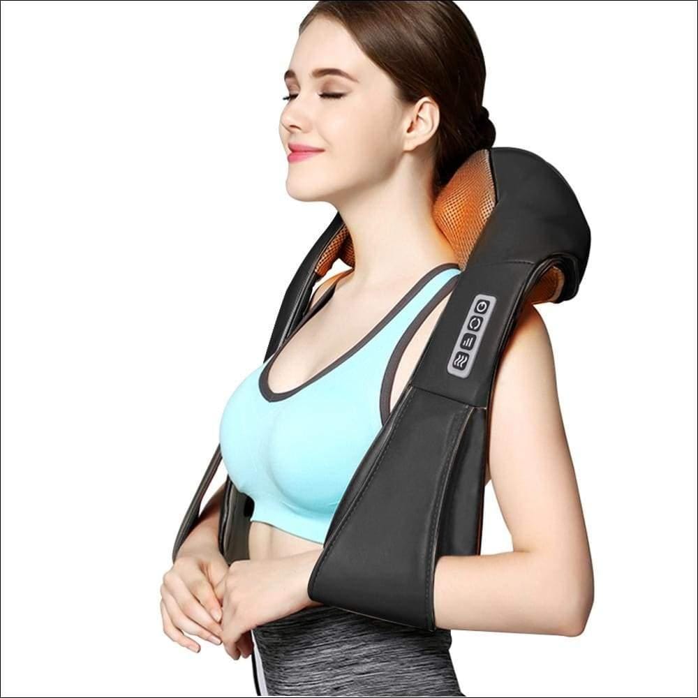 US Plug Infrared Dual Electric Travel Massage Shawl
