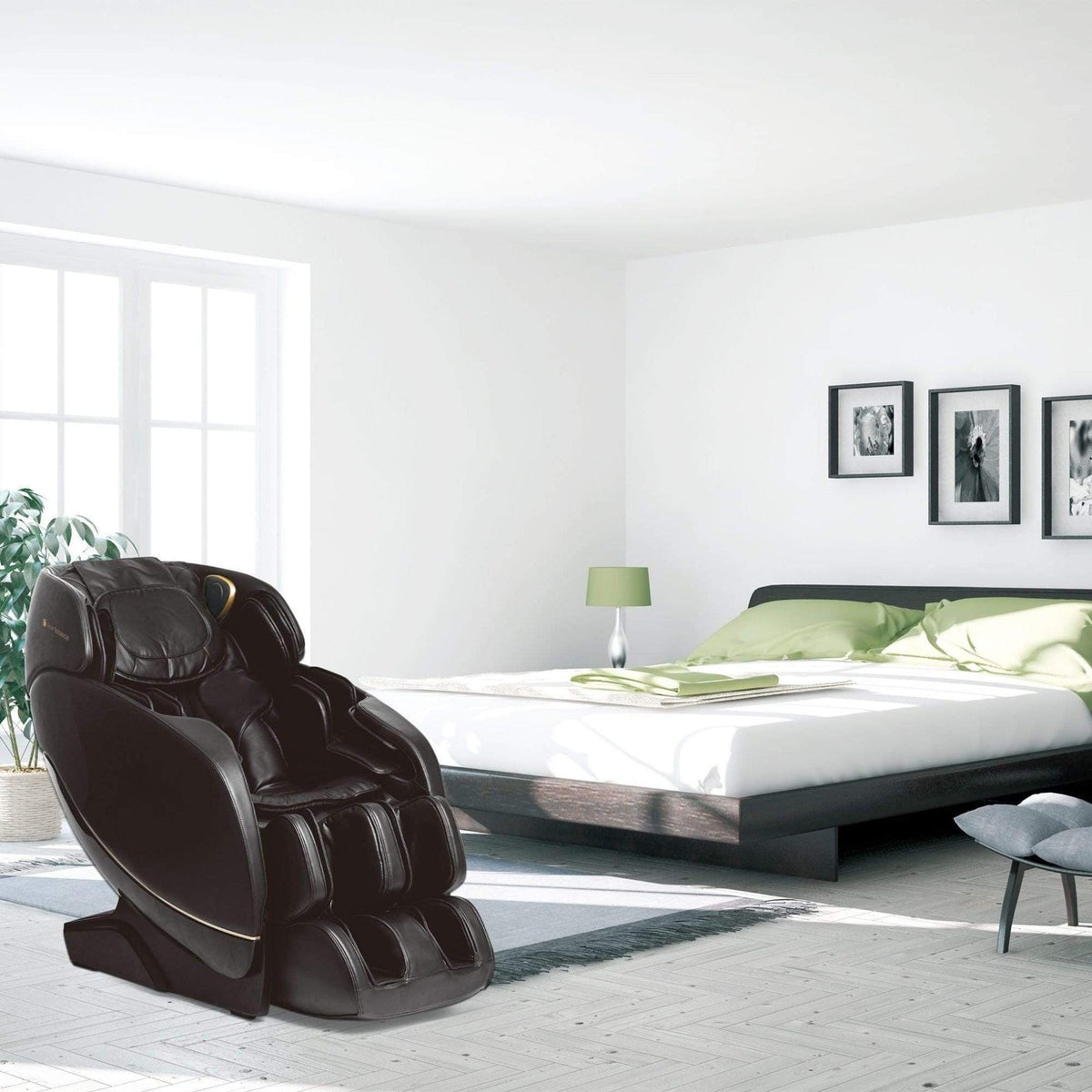INNER BALANCE JIN 2.0 — DELUXE HEATED SL-TRACK MASSAGE CHAIR