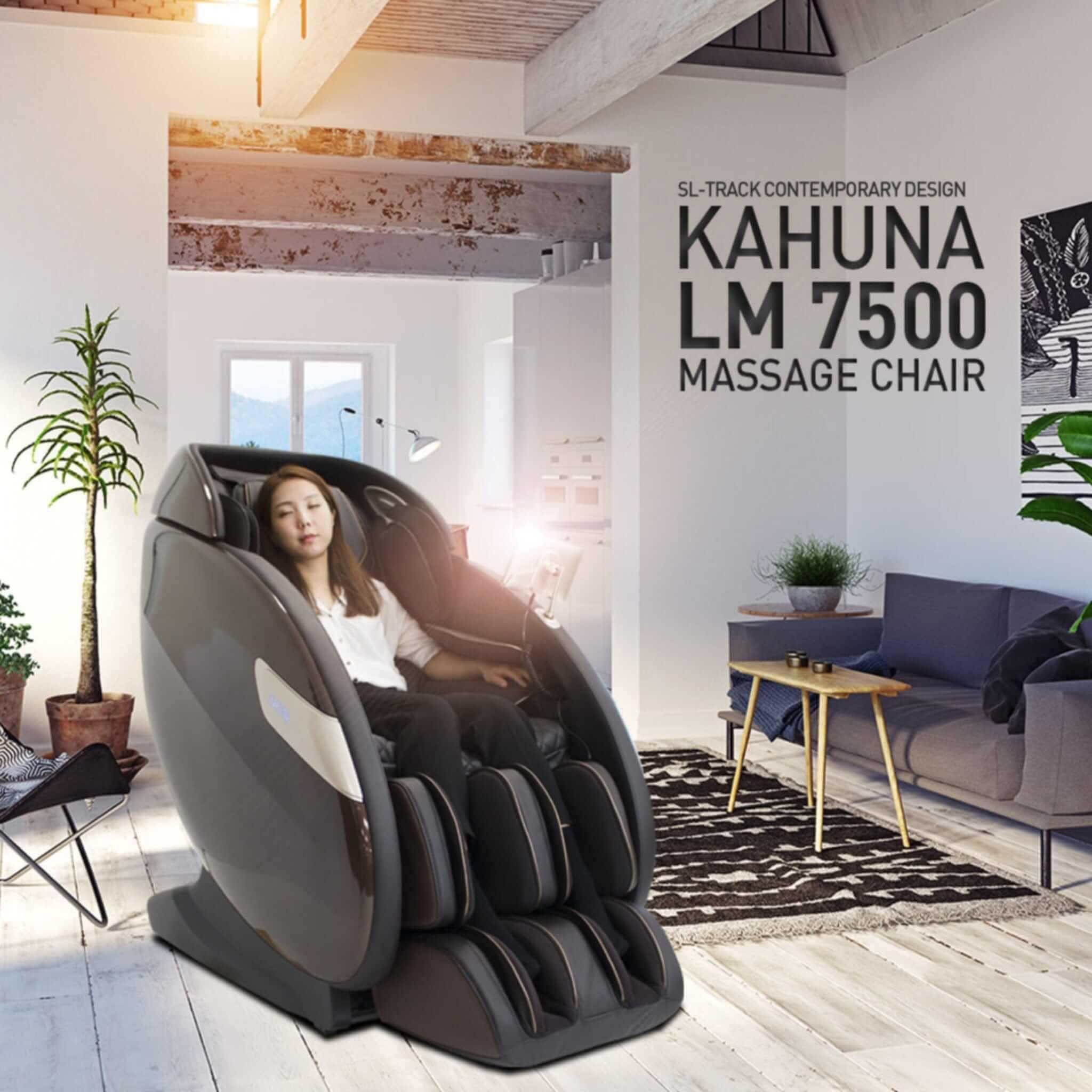 KAHUNA CHAIR – LM-7500 - - Health & Beauty > Massage & Relaxation > Massage Chairs at zebramassagechairs.com