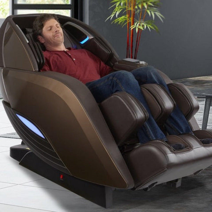 Brown Kyota Yutaka M898 4D Massage Chair (Certified Pre-Owned)