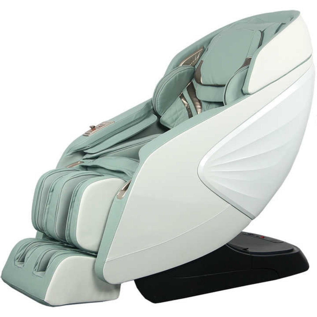 White / Bule MS-253 Massage Chair 4D - Save Space, Get a Massage!