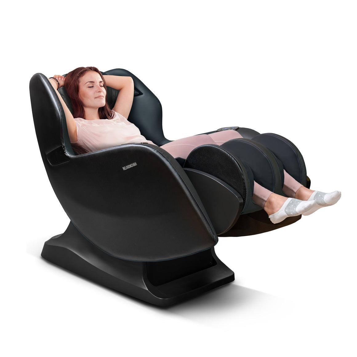 RIO Massage Recliner Chair (Black)