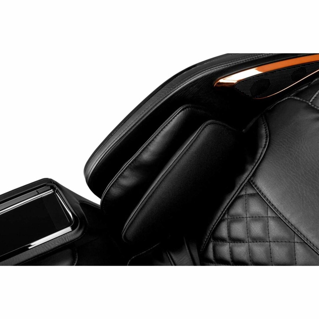 Black/Black RT-8810 Luxurious 4D Massage Chair