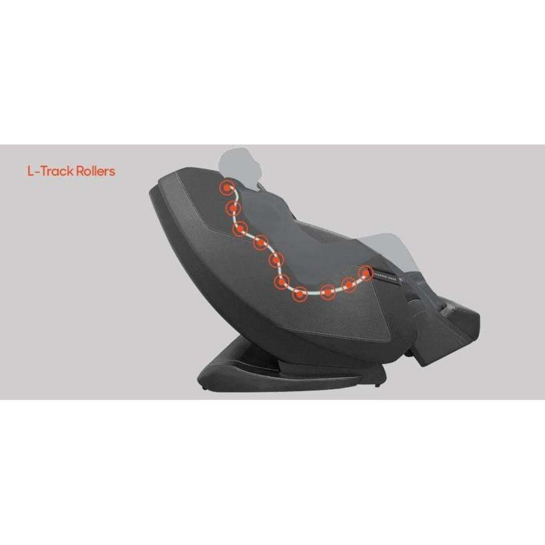 Black Sharper Image Relieve 3D Massage Chair