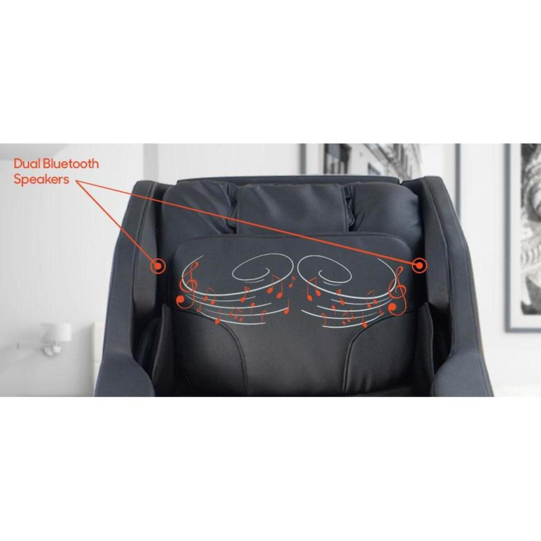 Black Sharper Image Relieve 3D Massage Chair