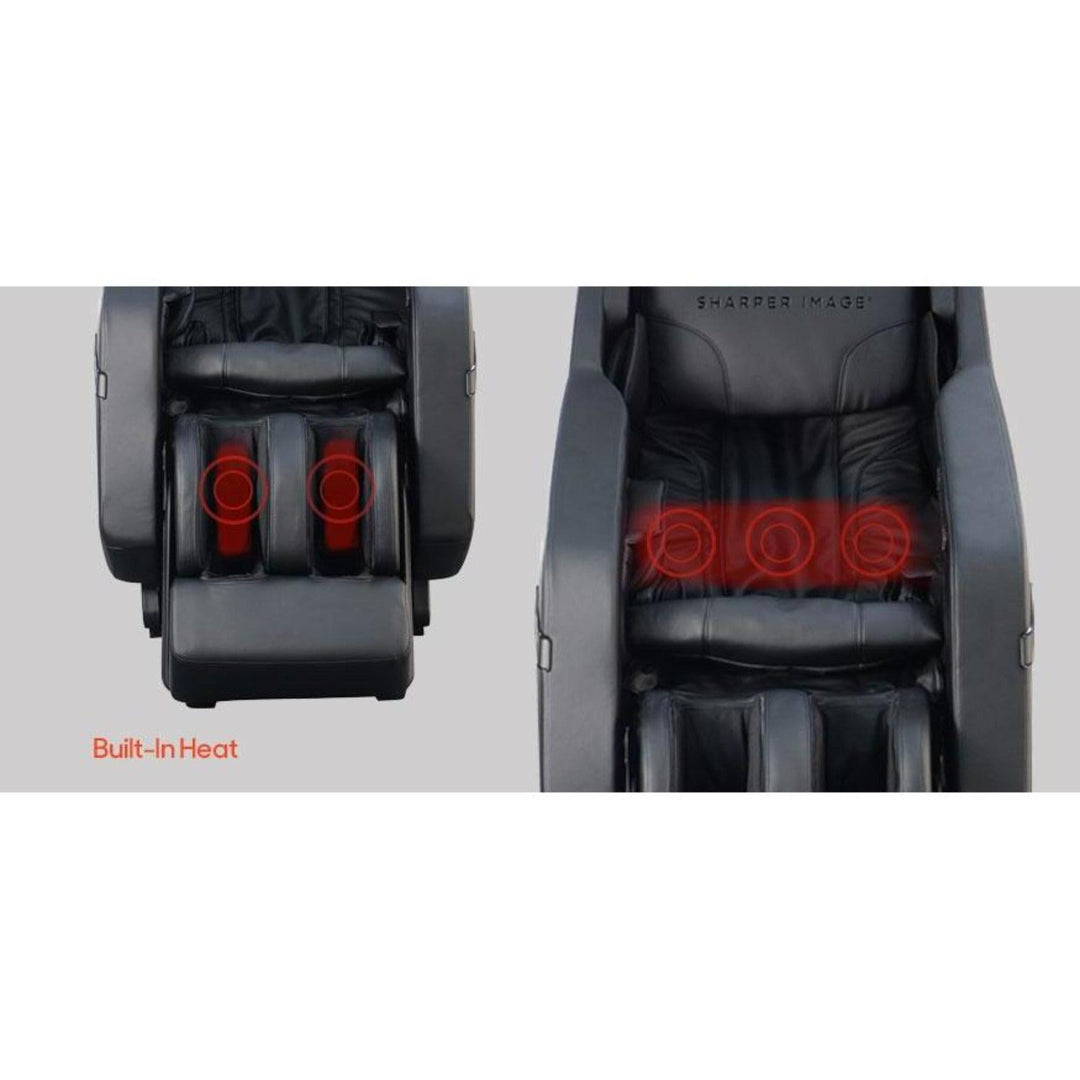 Black Sharper Image Relieve 3D Massage Chair