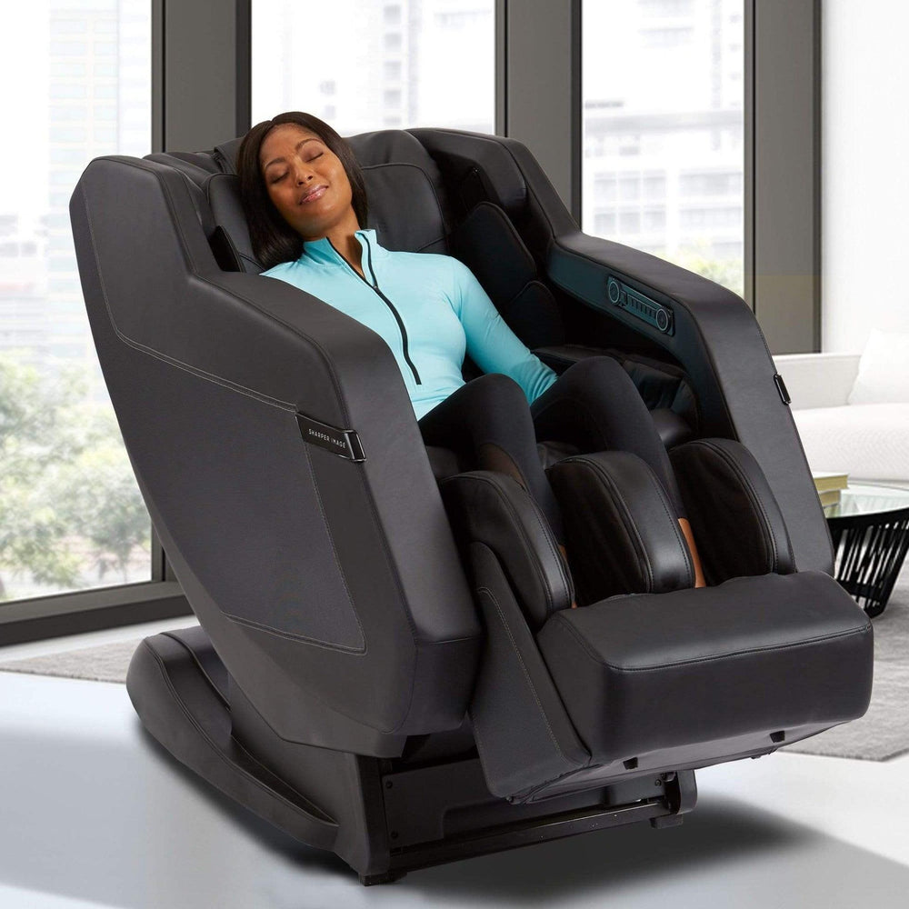 Black Sharper Image Relieve 3D Massage Chair