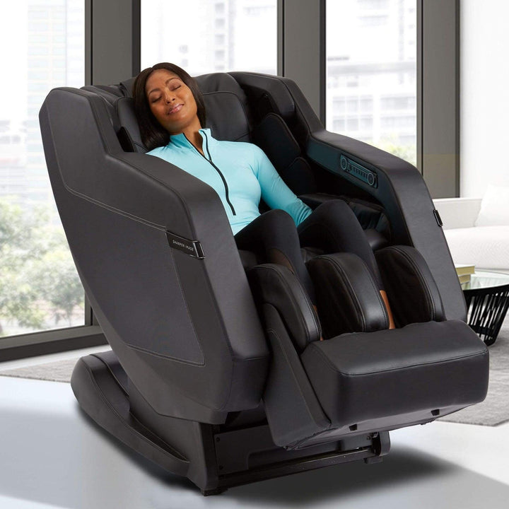 Black Sharper Image Relieve 3D Massage Chair