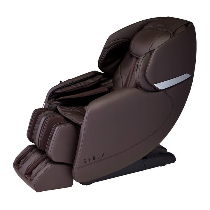 Brown Synca Hisho SL Track Heated Deluxe Zero Gravity Massage Chair
