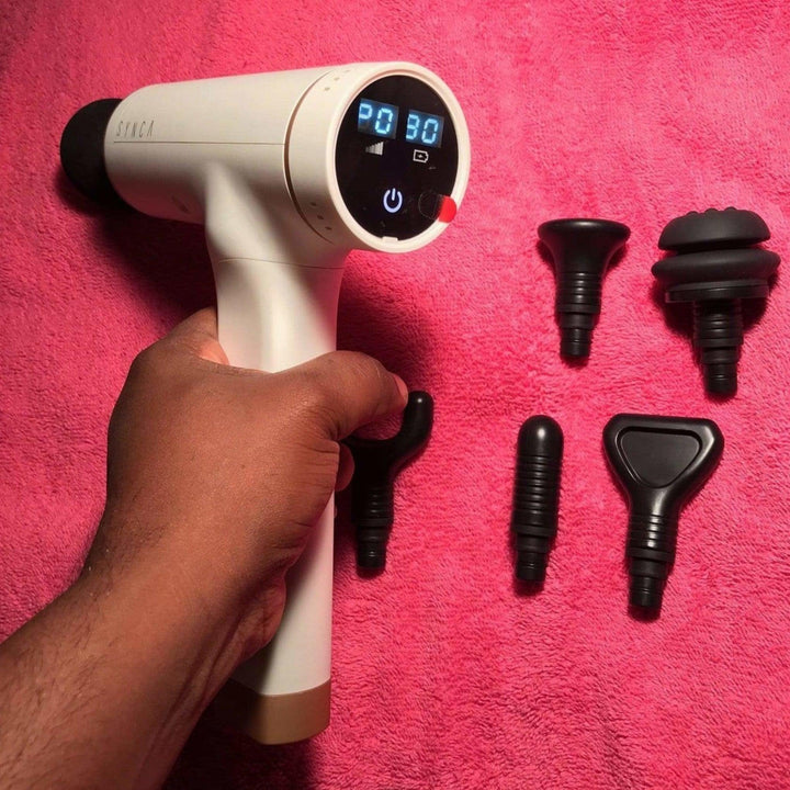 Kitta - Fitness Massage Gun (White Pearl) Synca Kitta Performance Massager