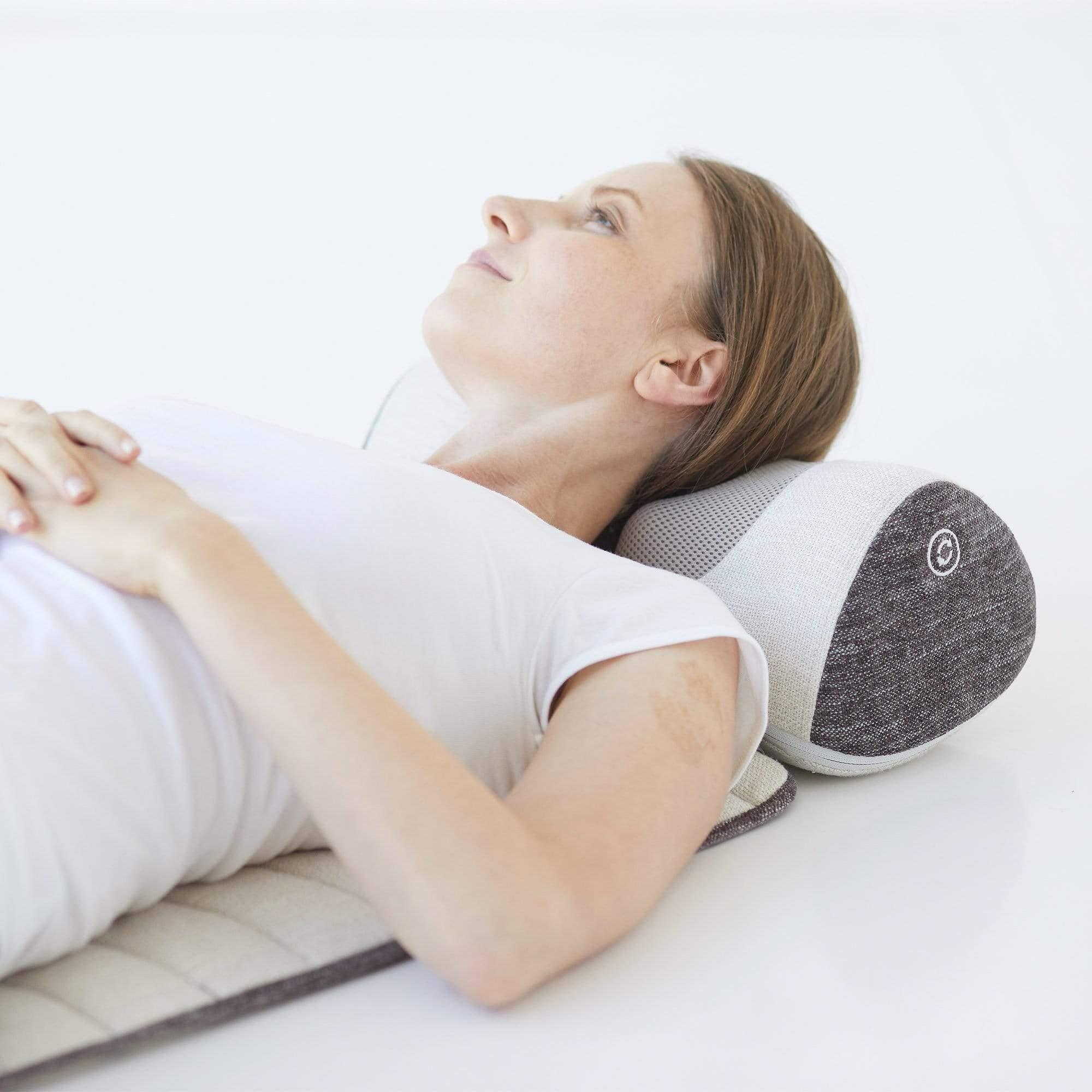 Daiwa Felicity Shogun Heated 3D Shiatsu Kneading & Tapping Back Neck Massage Seat Cushion